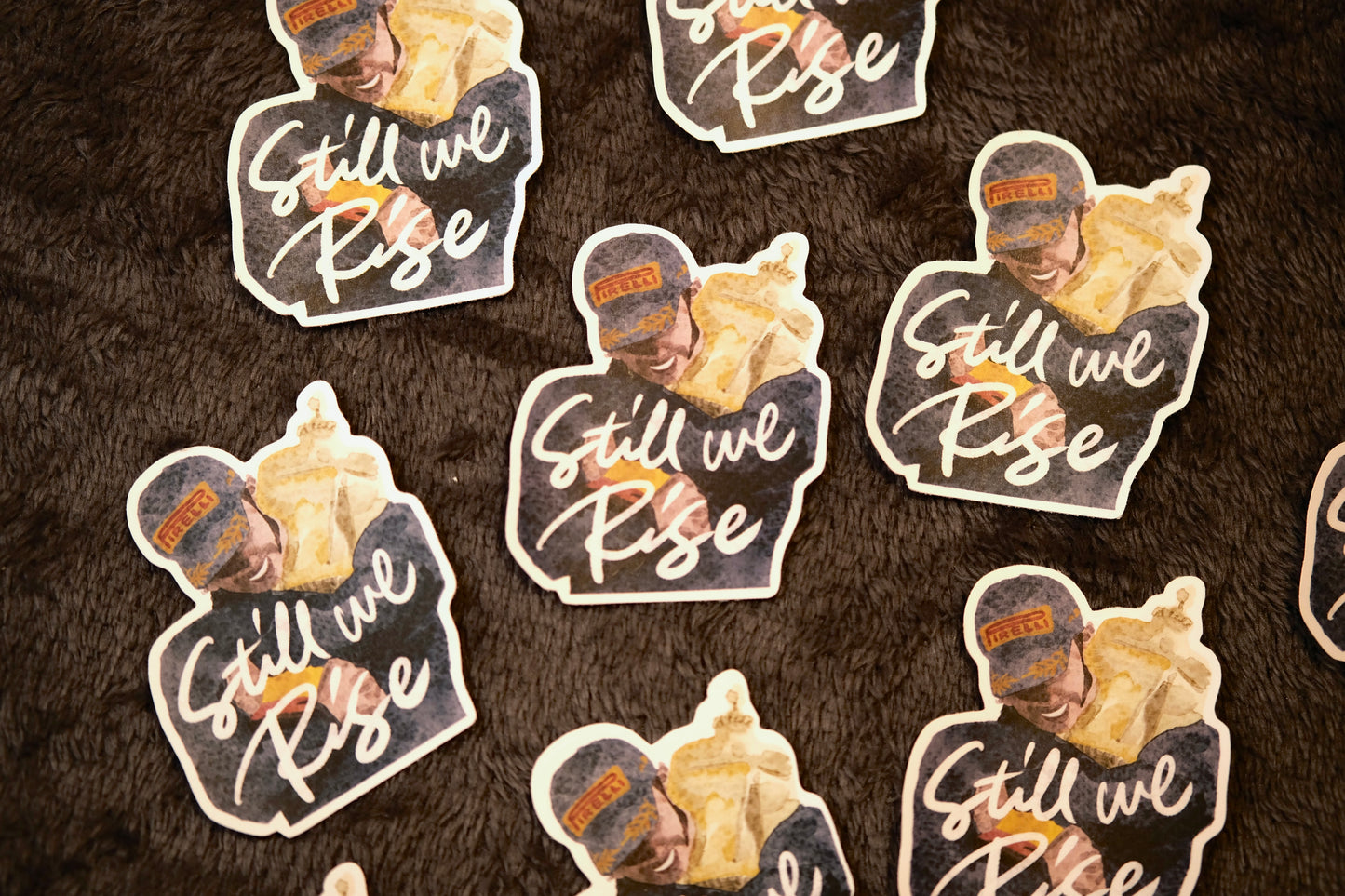 Still We Rise Sticker – Lewis Hamilton